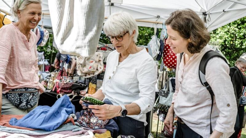 Markt des Allgemeinen Bürgervereins: Von Holzschuhen bis Schmuck – Handwerker präsentieren Selbstgemachtes in Urdenbach
