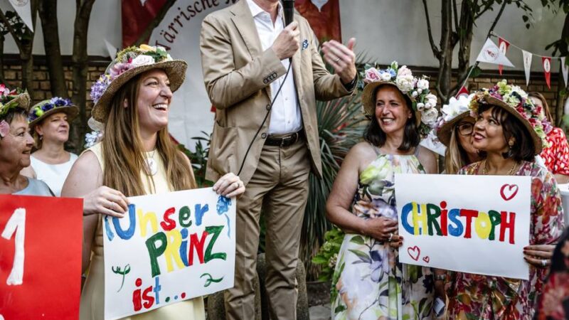 Karneval in Düsseldorf: Das ist der neue Sellerieprinz der Närrischen Marktfrauen