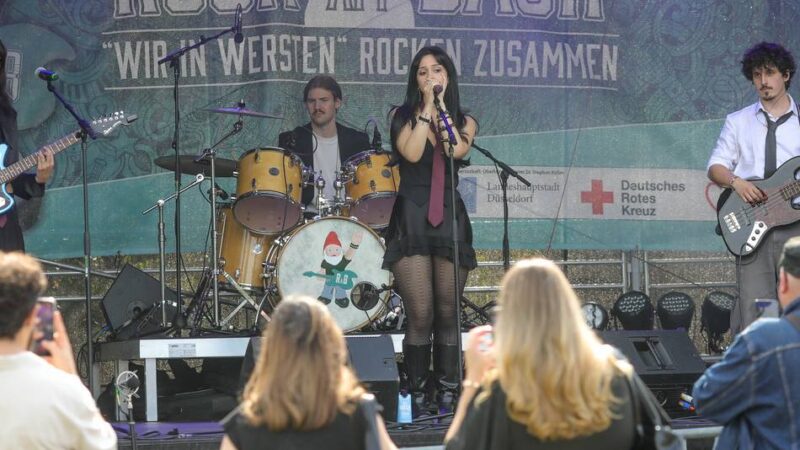 Drei Tage Festival „Rock am Bach“: Wersten rockt wieder am Bach