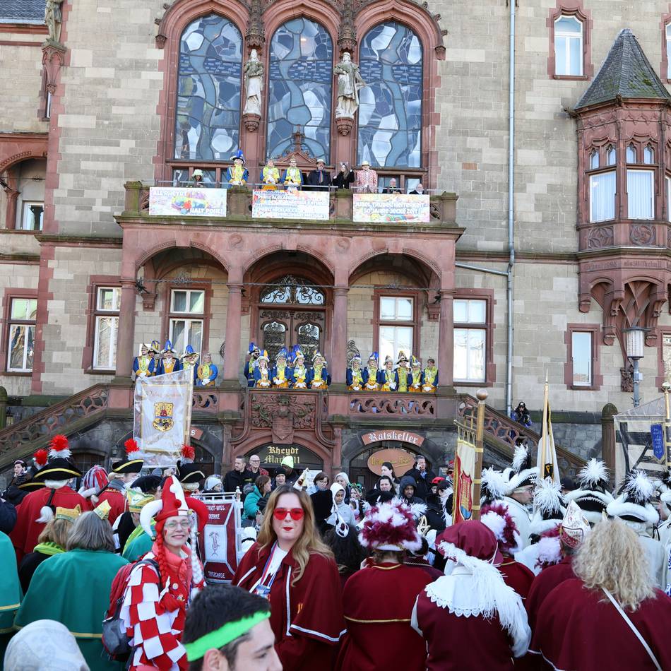 Karneval in Mönchengladbach: Rathaussturm nicht mehr in Rheydt