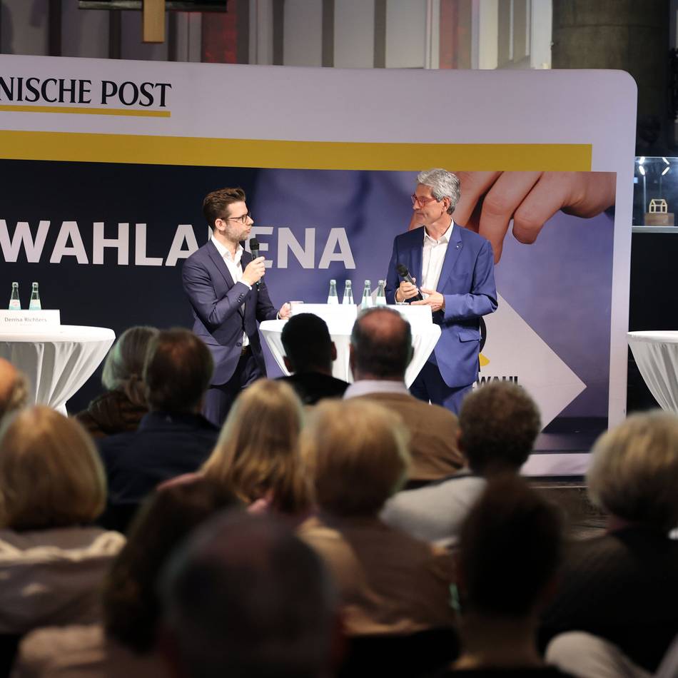 RP-Wahlarena in Mönchengladbach: Der große Duell vor der Stichwahl