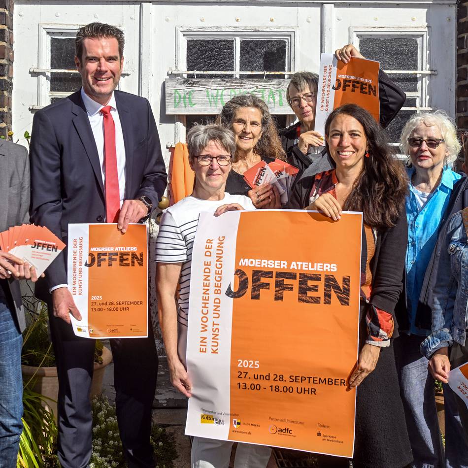 Aktion in Moers: Hier öffnen Künstler ihre Ateliers