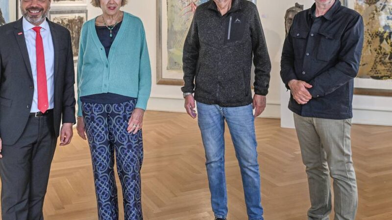 Ausstellung im Peschkenhaus: Immendorf in Moers – große Kunst zum Freundschaftspreis