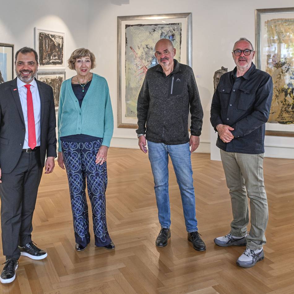 Ausstellung im Peschkenhaus: Immendorf in Moers – große Kunst zum Freundschaftspreis