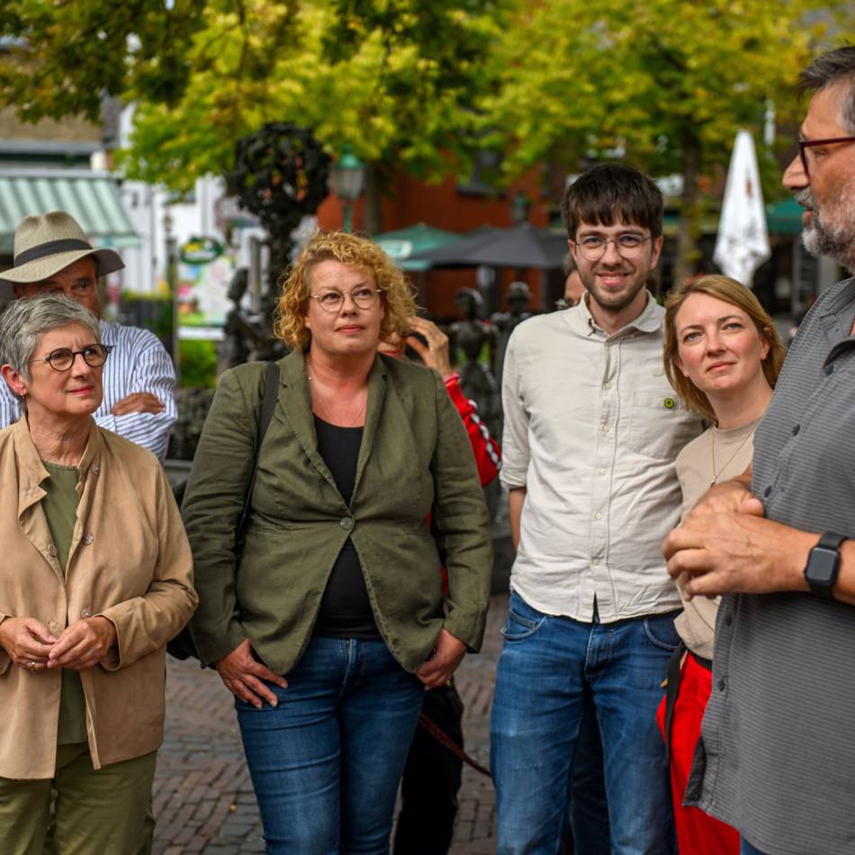 Britta Haßelmann zu Gast in Straelen: „Schön, dich wiederzusehen“