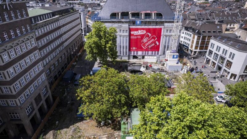 „Eine wunderbare Nachricht“: Nach langem Stillstand – Arbeiten am Carsch-Haus in Düsseldorf gehen weiter