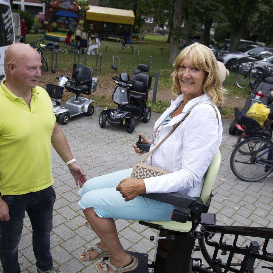 Viele Mitmachangebote beim Ossenberger Wochenmarkt: Mobilität ist keine Frage des Alters