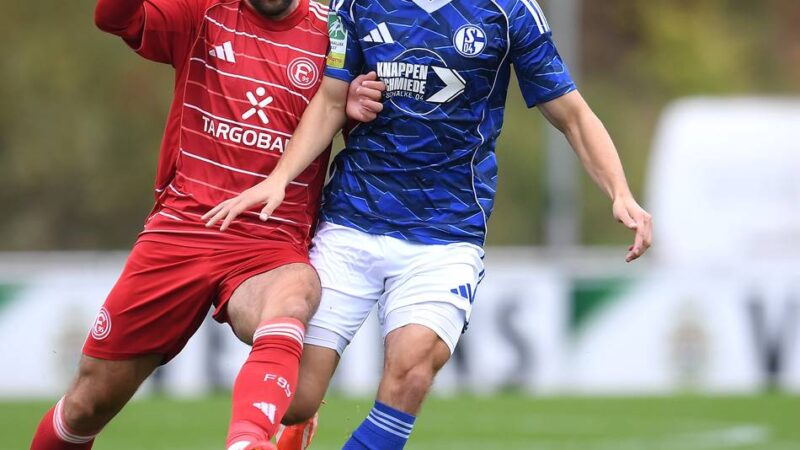 Umstrittener Ausgleich: Warum es für Fortunas U23 trotz früher Führung auf Schalke nicht zum Sieg reichte