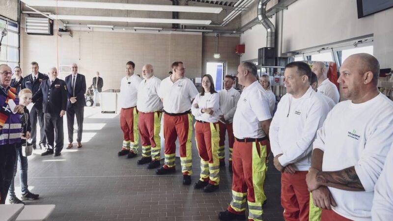 „Eine kleine Welt für sich“: Modernes Zuhause für starkes Team – Neue Rettungswache in Donsbrüggen eingeweiht