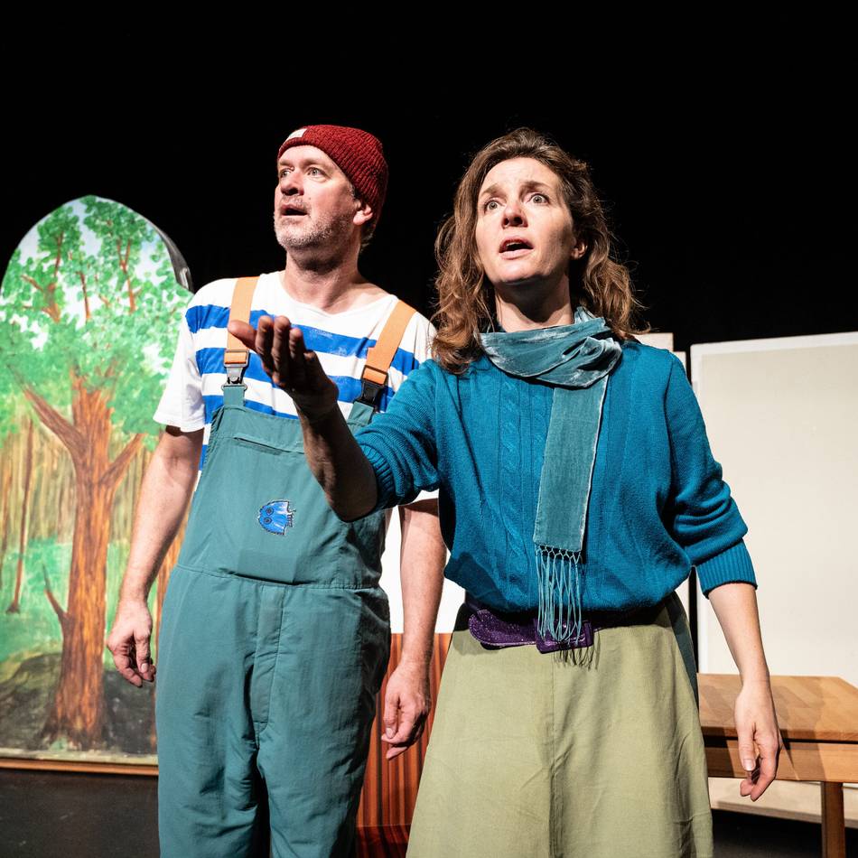 Kindertheater in Neuss: „Herr Fischer und seine Frau“: Wenn der Wunsch nach mehr immer größer wird