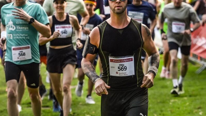 Zeitfenster schließt sich: Jetzt noch schnell für den Klever Citylauf 2025 anmelden