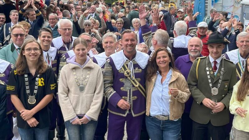 Schützenfest in Meerbusch-Strümp: König auf den letzten Drücker
