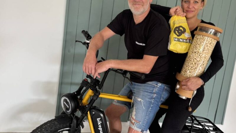 Neuer Standort am Lindenplatz in Holzbüttgen: „Bikepunkt“ und „Randvoll unverpackt“ fusionieren