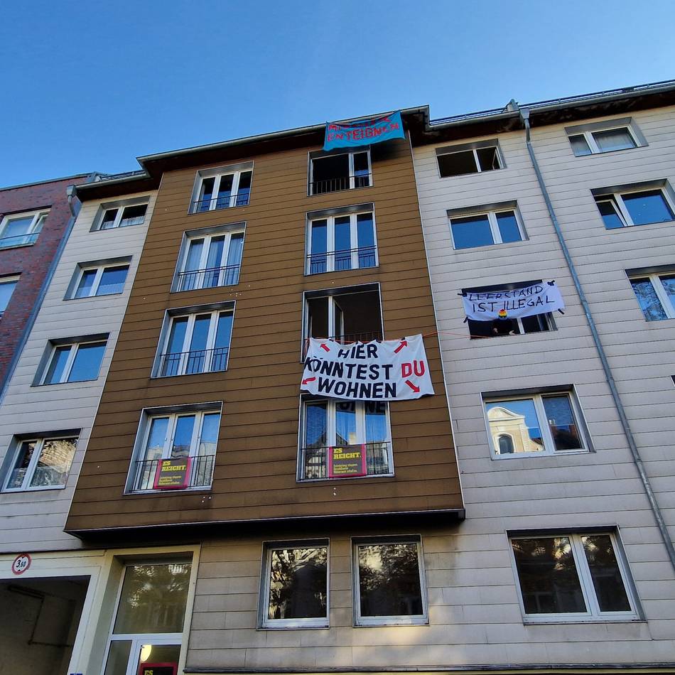 Wohnen in Düsseldorf: Nach langen Protesten und Verhandlungen – Mieter an der Bankstraße können bleiben