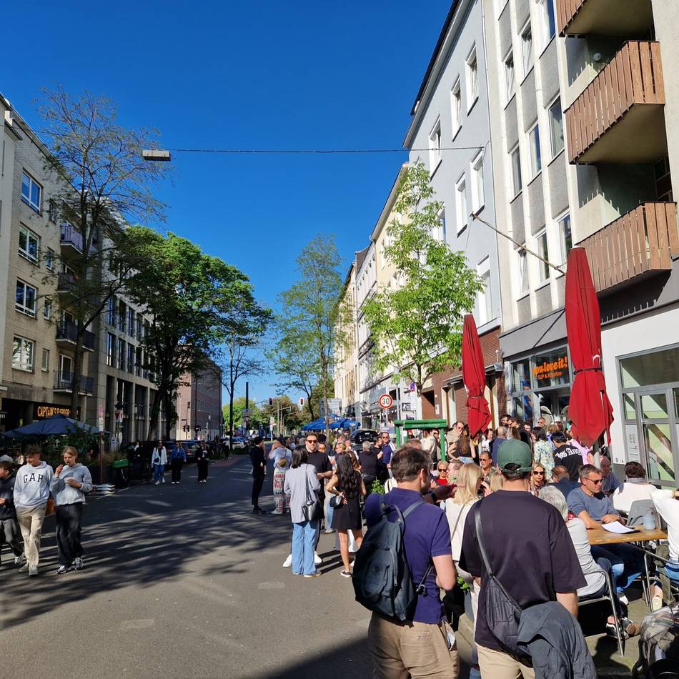 Alternative zum Straßenfest?: Modenschau im Düsseldorfer Lorettoviertel