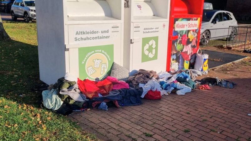 Neue Container-Regelung: Wo darf man in Erkelenz jetzt Altkleider entsorgen?