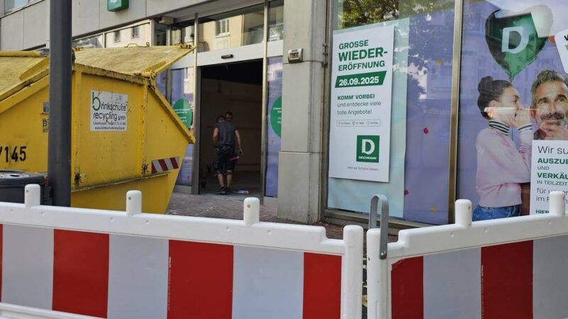 Einzelhandel in Hilden: Warum ein Schuhgeschäft an der Mittelstraße derzeit geschlossen hat