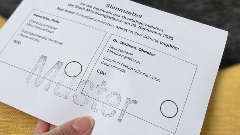 Das Finale der Kommunalwahl 2025: Was Mönchengladbacher zur Stichwahl wissen müssen