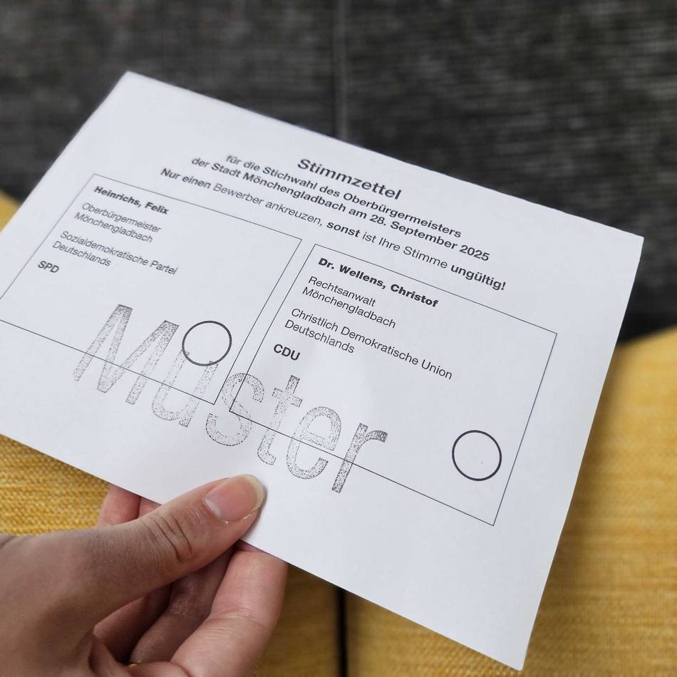 Das Finale der Kommunalwahl 2025: Was Mönchengladbacher zur Stichwahl wissen müssen