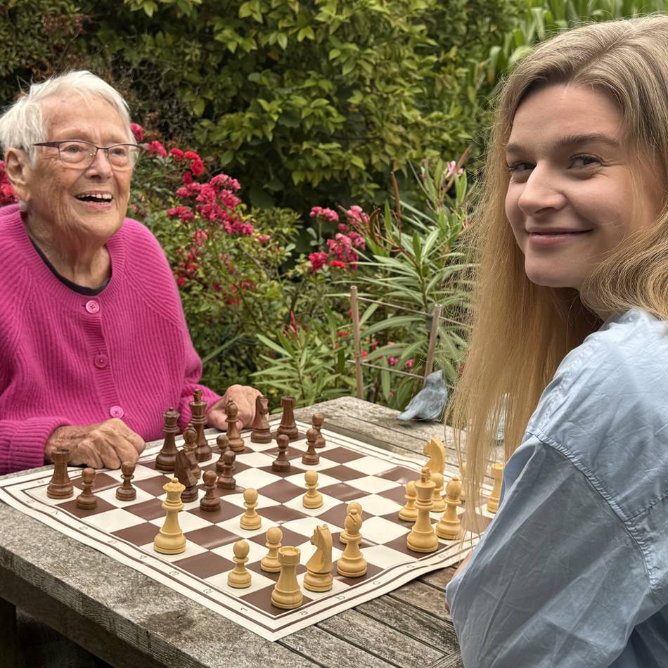 Ellen Schumacher aus Viersen: Ein Leben für das Schach – auch mit 100 Jahren