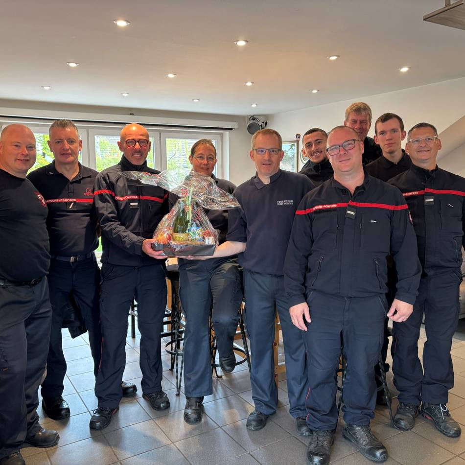 Gelebte Städtepartnerschaft: Feuerwehr Ratingen empfängt Delegation aus Le Quesnoy
