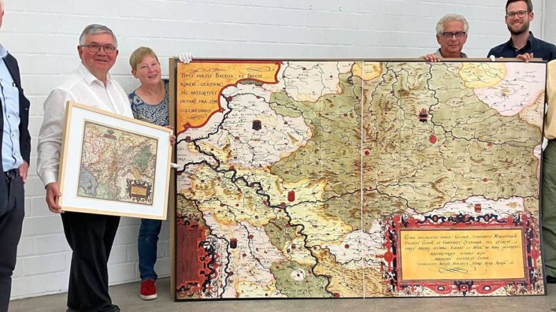 Ausstellung in Kalkar: Karten der Welt — Ein Blick in die Arbeit von Christian Sgrooten