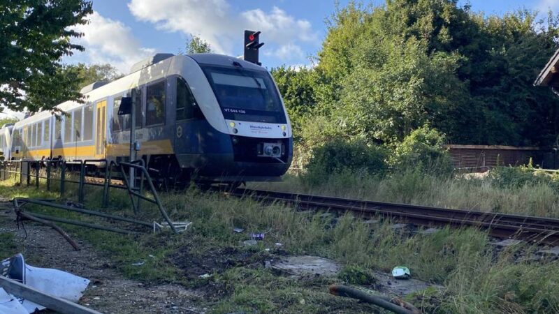 Betrieb soll aber normal laufen: Nach Unfällen mit Niersexpress – zwei Züge fallen erst einmal aus