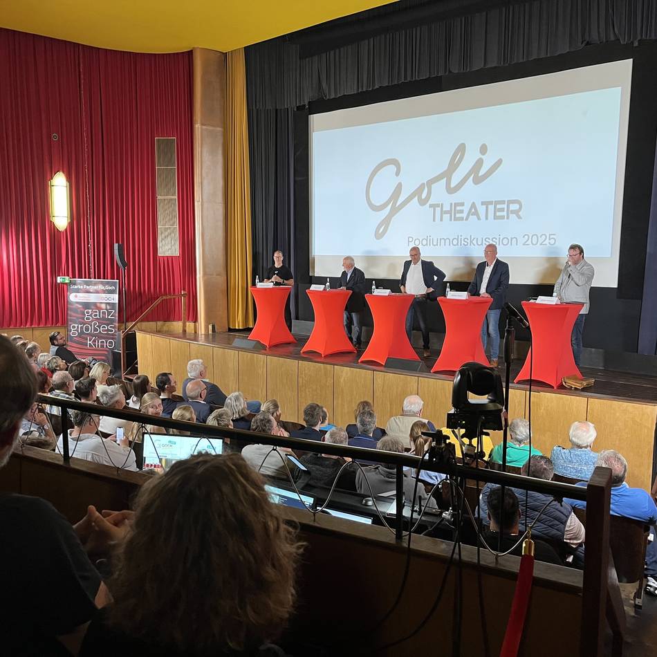 Podiumsdiskussion in Goch: Volles Haus bei der Bürgermeister-Debatte im Kino