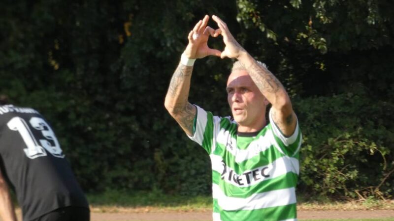 Kraftvoll und windschnittige Frisur: Falko Kersten ist der Gamechanger der SGE Bedburg-Hau