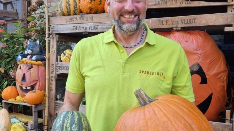 Kürbisfest am 20. und 21. September: Über 400 Kürbis-Sorten wachsen in Gubberath