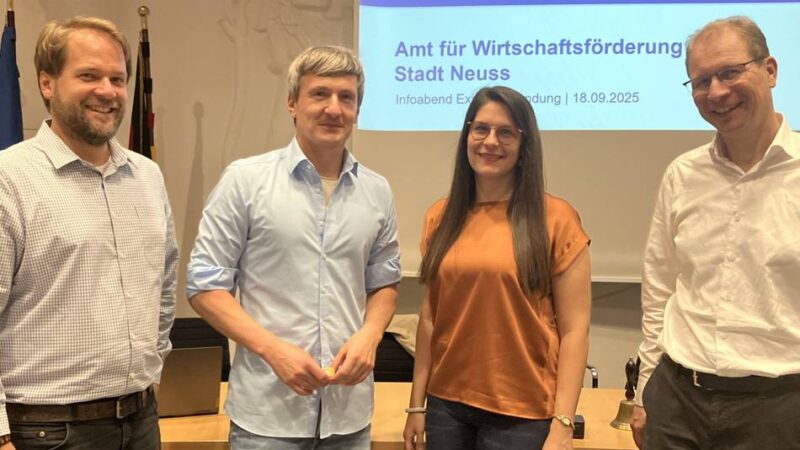 Tipps zur Existenzgründung im Rhein-Kreis Neuss: Wie mache ich mich selbstständig?