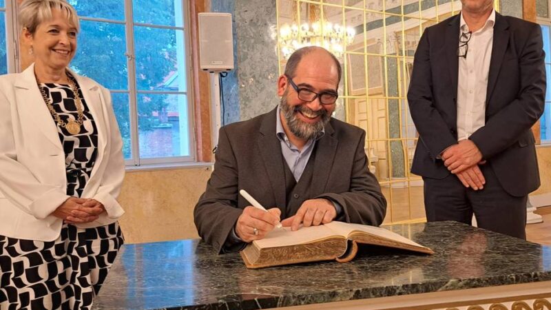 35 Jahre Städtefreundschaft : Langenfelder Delegation zu Gast in Köthen
