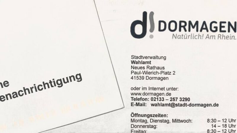 Was man jetzt noch in Dormagen wissen muss: Die wichtigsten Fragen zur Kommunalwahl 2025