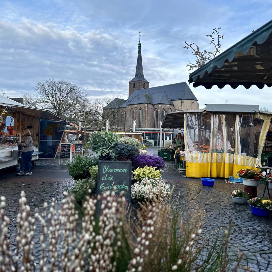 Mit Energie auf Zukunftskurs: Viele Aktionen auf dem Gelderner Wochenmarkt