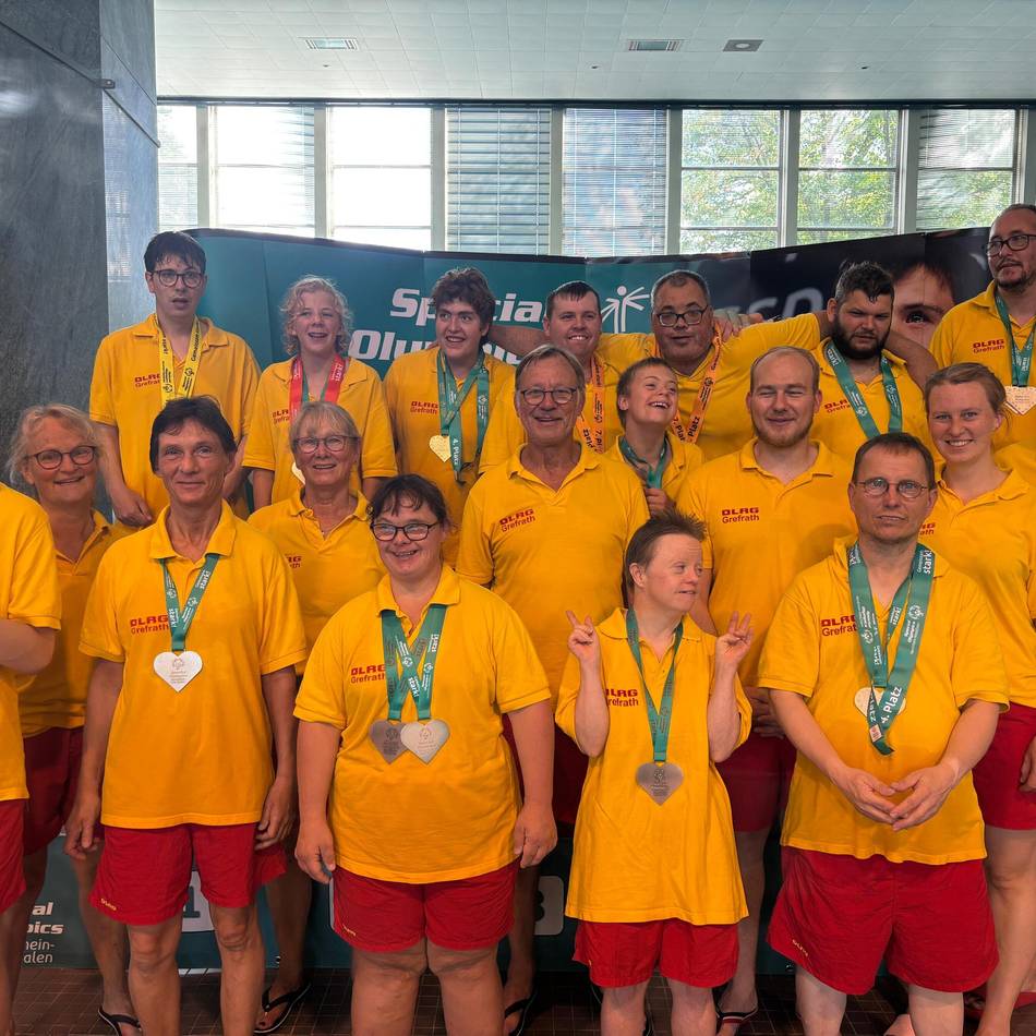 Special Olympics NRW: Grefrather Schwimmer holen Gold und Silber