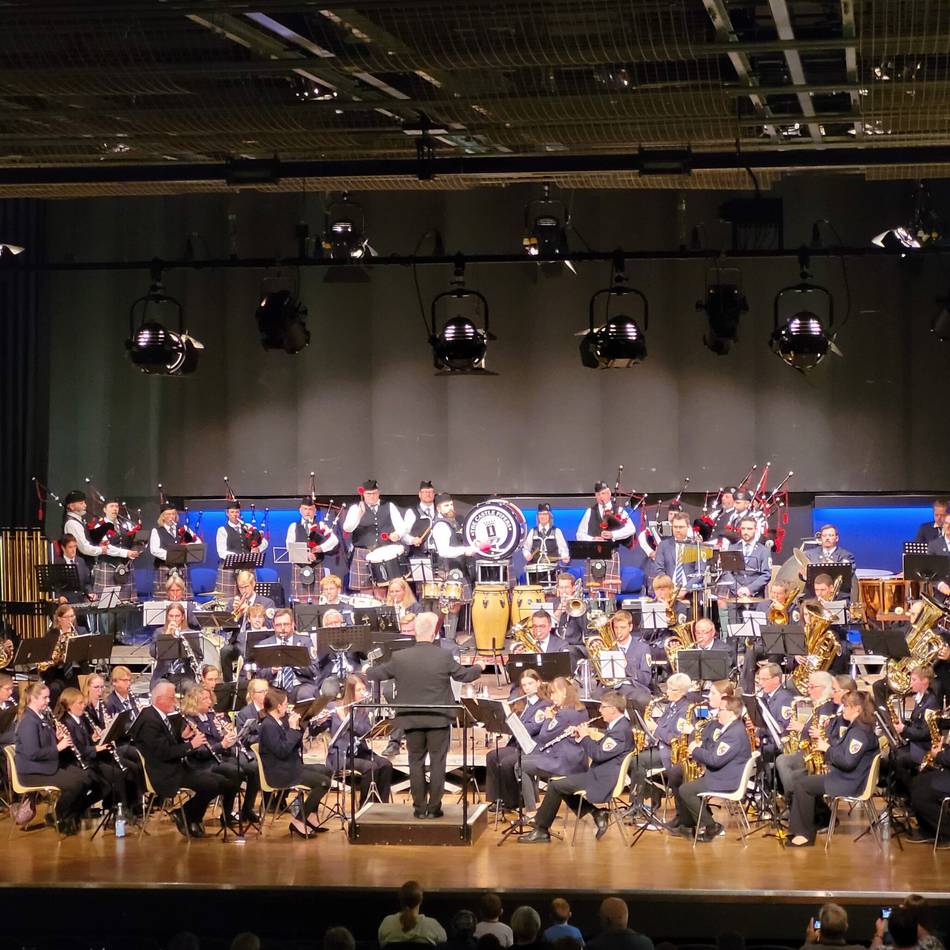 Serenadenkonzert in Erkelenz: Sinfonieorchester und Dudelsack-Band ergänzen sich perfekt
