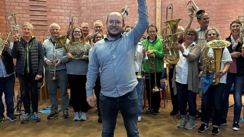 Jubiläumskonzert in Lank: Posaunenchor feiert 50 Jahre – „Freue mich, dass unser Angebot so gut ankommt“