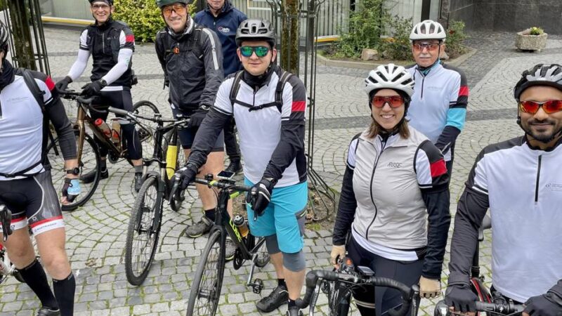 Aktion des Regionalbüros Bergisches Land: Ein sportliches Zeichen für Menschen mit Demenz