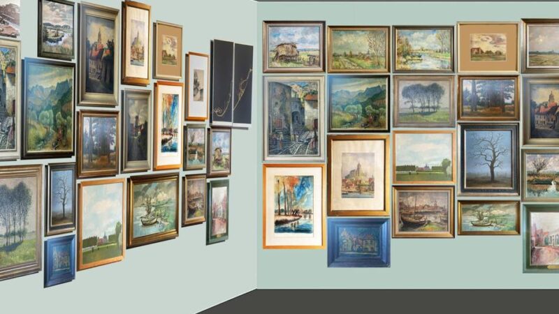 Museumsfreunde und Antiquariat: 41 Bilder kommen unter den Hammer – Versteigerung für das Koekkoek-Haus