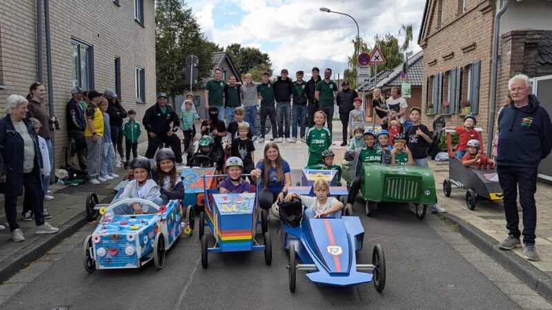 Schnellste Kiste und Gesamtsieger: DJK Hoisten verteidigt Titel beim Seifenkistenrennen