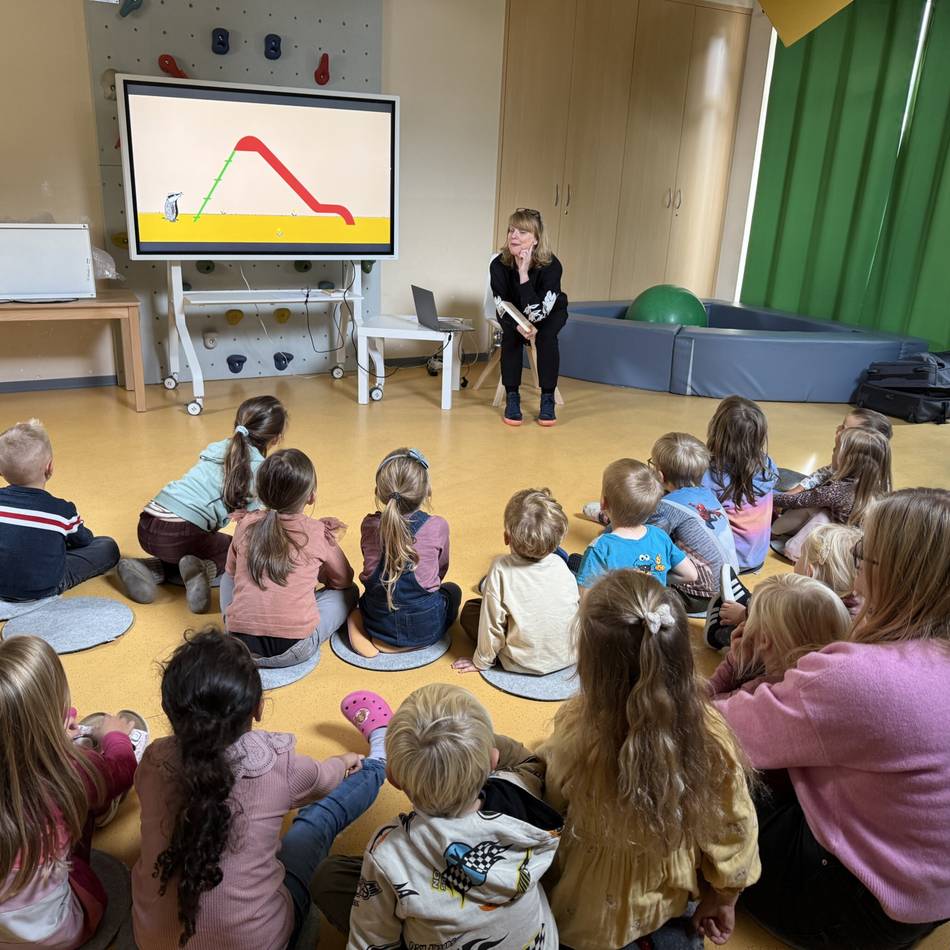 Katholische Kindertagesstätte Am Kamp in Hückeswagen: Unterhaltsame Lesung im Familienzentrum