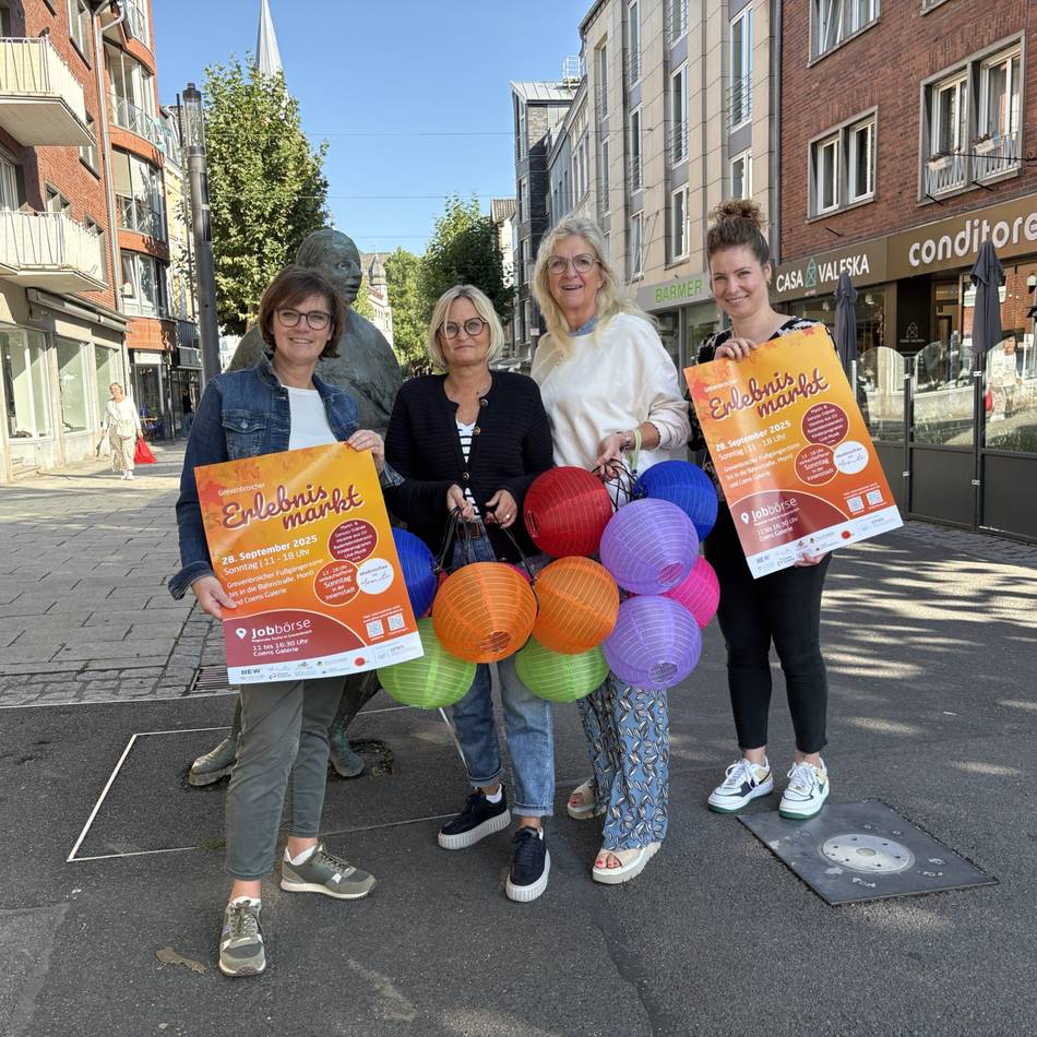 Fest in Grevenbroich: Erlebnismarkt rückt näher – neue Aktionen in der Innenstadt