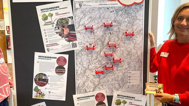 Mobilitätsmesse in Wermelskirchen: Von Mitfahrbänken bis digitale Haltestellen – wie Bürger nachhaltig unterwegs sein können