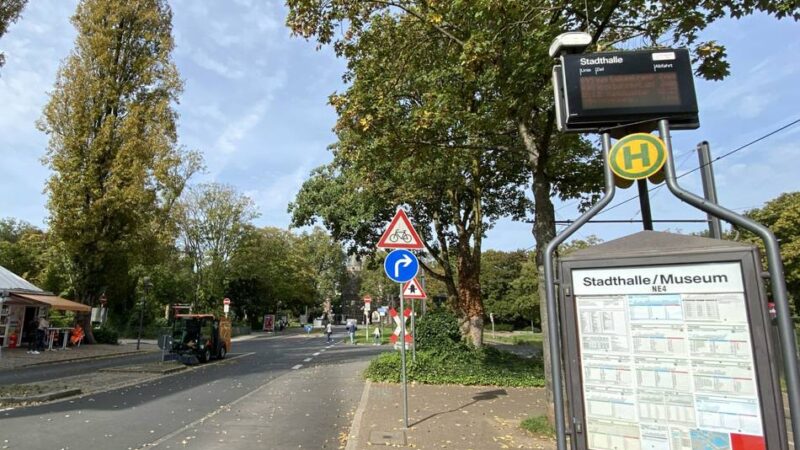 Bauvorhaben in Neuss: Umbau für Süd-Eingang der Laga gestartet