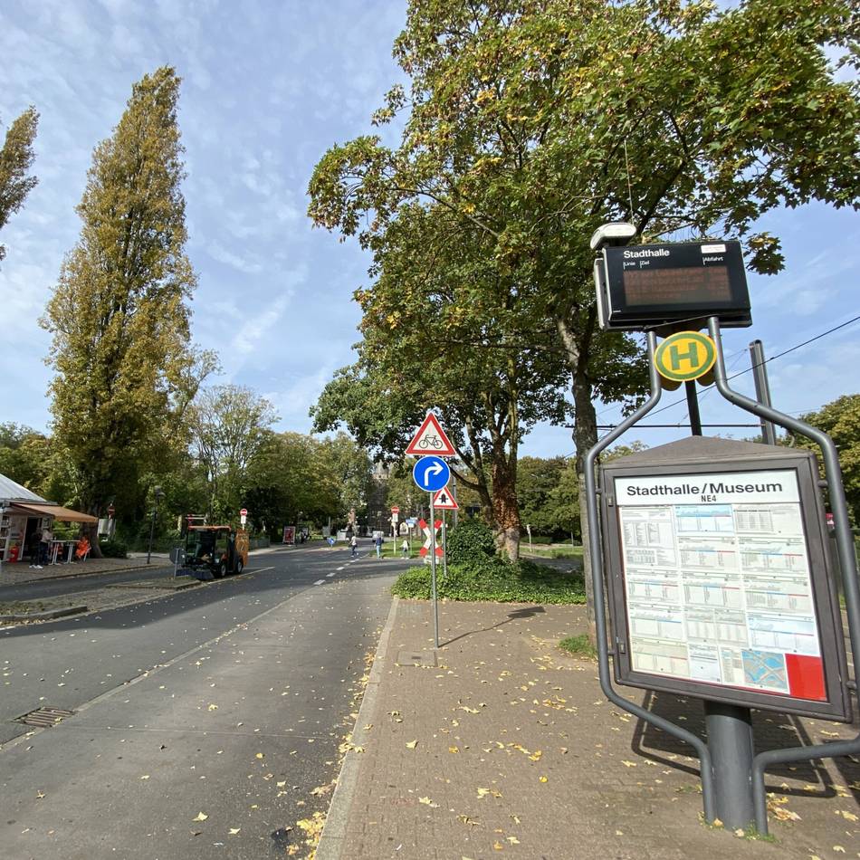 Bauvorhaben in Neuss: Umbau für Süd-Eingang der Laga gestartet