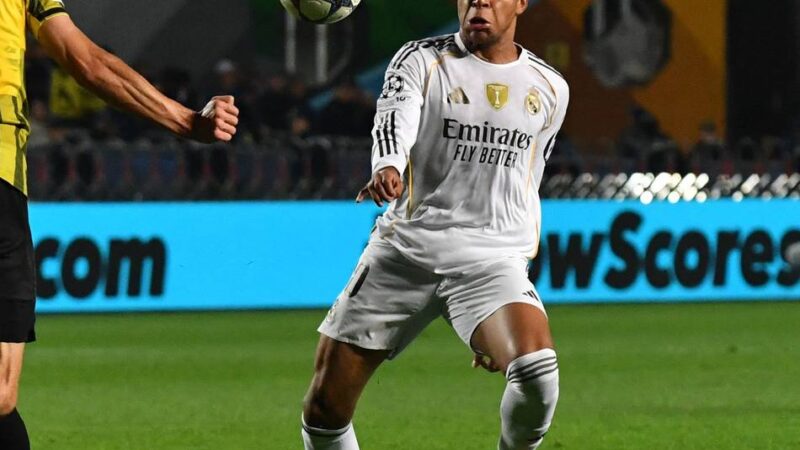 Champions League: Reals Mbappé trumpft in Kasachstan auf – Brügges Tzolis trifft und verliert