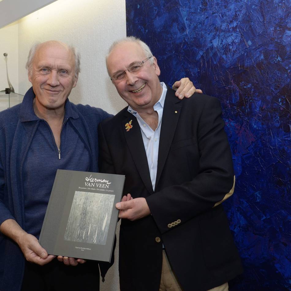 Jubiläum als Maler: Herman van Veen stellt in der Galerie Kocken aus