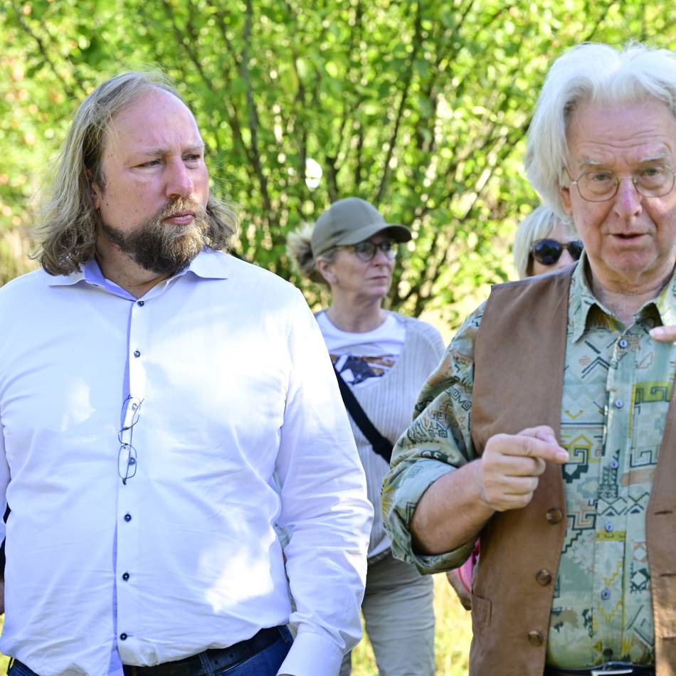 Ökologischer Lernort in Mönchengladbach: Anton Hofreiter besichtigt neues Nabu-Projekt