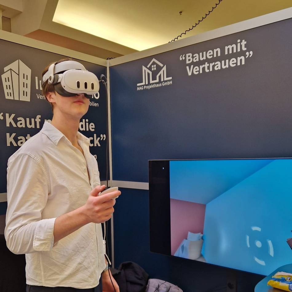 Immobilienmesse in Düsseldorf: Mit virtueller Realität ins neue Zuhause
