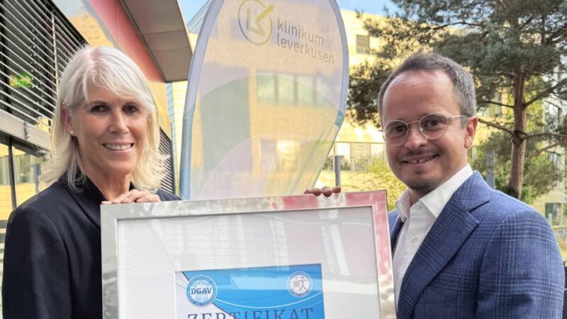 Klinikum Leverkusen: Zertifikat und neuer Leiter für Adipositas-Zentrum